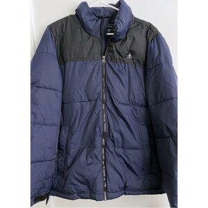 GH Bass • Navy Black Men’s Puffer Coat